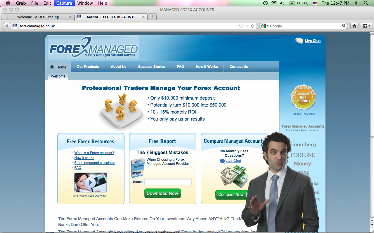 Forex account management
